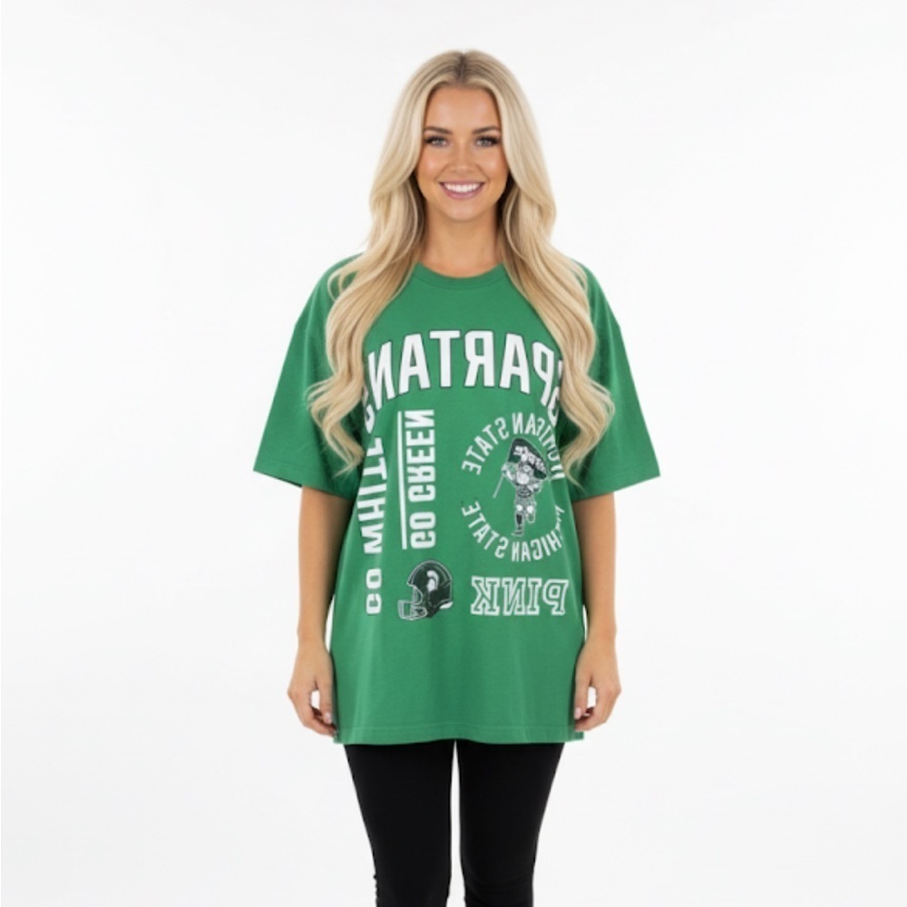 PINK Victoria’s Secret small Spartans T-shirt